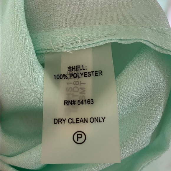 Long sleeve Tiffany’s green/teal blouse - Picture 4 of 5